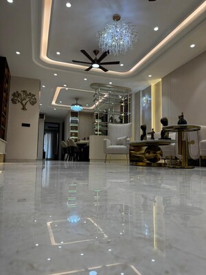 Living Room in 3 BHK Apartment at Prithviraj Road – for Rent