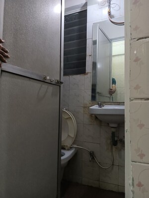 Bathroom in 2 BHK Apartment at Pushpak CHS Vasant Vihar, Vasant Vihar – for Rent