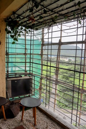 Balcony in 3 BHK Apartment at Fortune Heights kharghar, Kharghar Sector 35d – for Rent