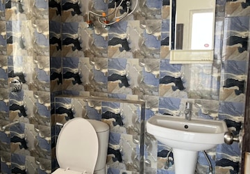 Bathroom in 3 BHK Apartment at Omaxe Spa Village, Sector 78 – for Sale