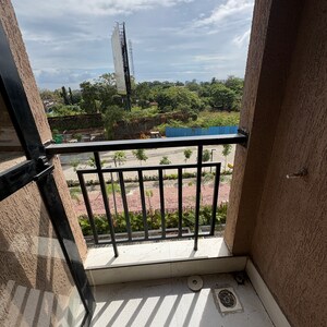 Balcony in 3 BHK Apartment at Runwal Gardens Phase 3, Kalyan Shilphata Road – for Rent