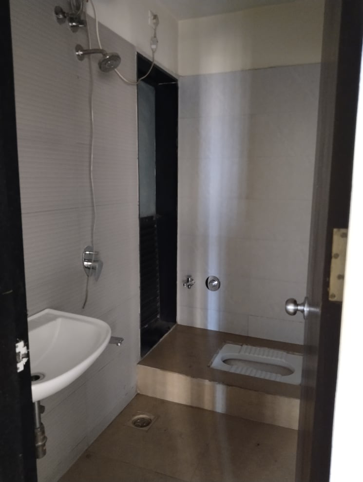 Bathroom, nice-park 2 Bedroom 507 Sq.Ft. Apartment In Shilphata Thane 9343681