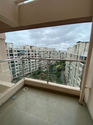 Balcony in 2 BHK Apartment at Urban Skyline Phase 1, Ravet – for Rent