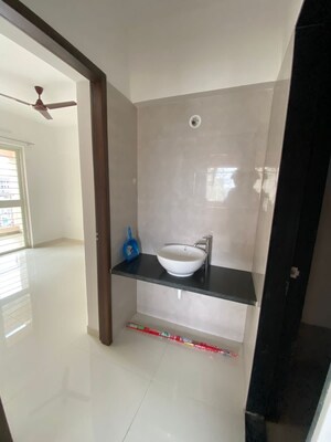 Bathroom in 2 BHK Apartment at Urban Skyline Phase 1, Ravet – for Rent