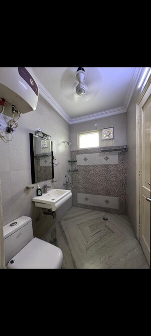 Attached Bathroom in 3 BHK Builder Floor at Mianwali Nagar – for Sale
