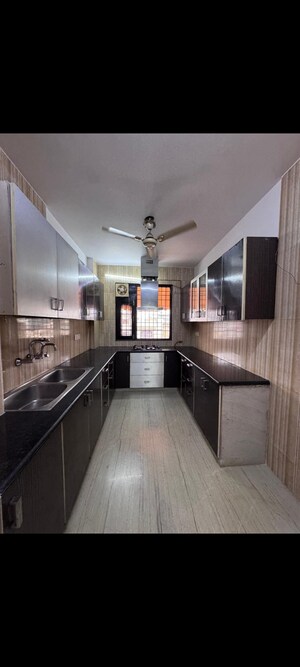 Kitchen in 3 BHK Builder Floor at Mianwali Nagar – for Sale