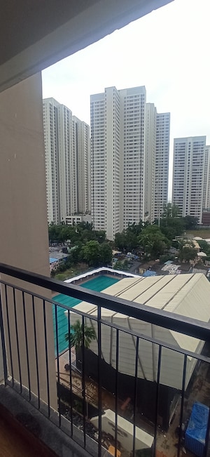 Balcony in 1 BHK Apartment at Runwal Eirene, Balkum Pada – for Sale