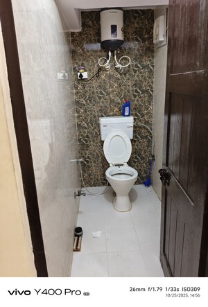 Bathroom in Studio Apartment at Dwarka – for Rent