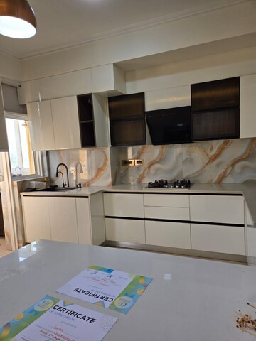 Kitchen in 3 BHK Apartment at Parsvnath Green Ville, Sector 48 – for Rent