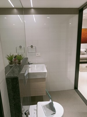 Bathroom in 2 BHK Apartment at Nice City, Shilphata – for Sale