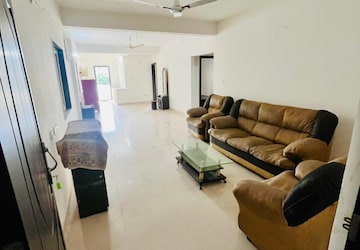Living Room in 3 BHK Apartment at Integral Sunrise City, Kommadi – for Rent
