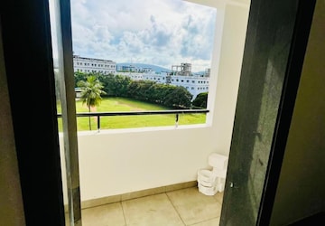 Balcony in 3 BHK Apartment at Integral Sunrise City, Kommadi – for Rent