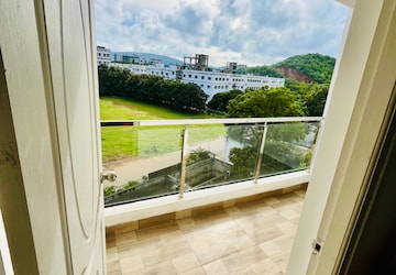 Balcony in 3 BHK Apartment at Integral Sunrise City, Kommadi – for Rent