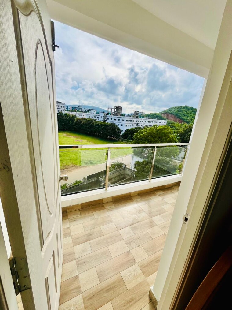 Balcony, integral-sunrise-city 3 Bedroom 1500 Sq.Ft. Apartment In Kommadi Vizag 9343986
