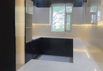 Kitchen in 4 BHK Builder Floor at Green Fields Colony – for Sale