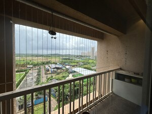 Balcony in 1 BHK Apartment at Shree Vaishnavi Heights, Owale – for Rent