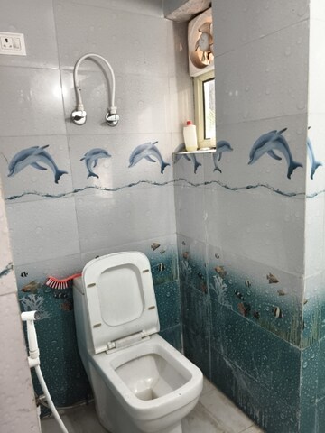 Bathroom in Studio Apartment at Dwarka – for Rent