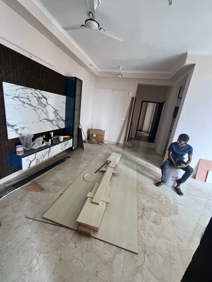 Kitchen in 3 BHK Apartment at Amrapali Golf Homes, Haibatpur – for Rent