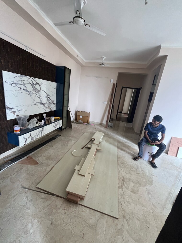 Kitchen, amrapali-golf-homes 3 Bedroom 1115 Sq.Ft. Apartment In Haibatpur Greater Noida 9344125