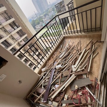 Balcony in 3 BHK Apartment at Amrapali Golf Homes, Haibatpur – for Rent