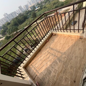 Balcony in 3 BHK Apartment at Amrapali Golf Homes, Haibatpur – for Rent