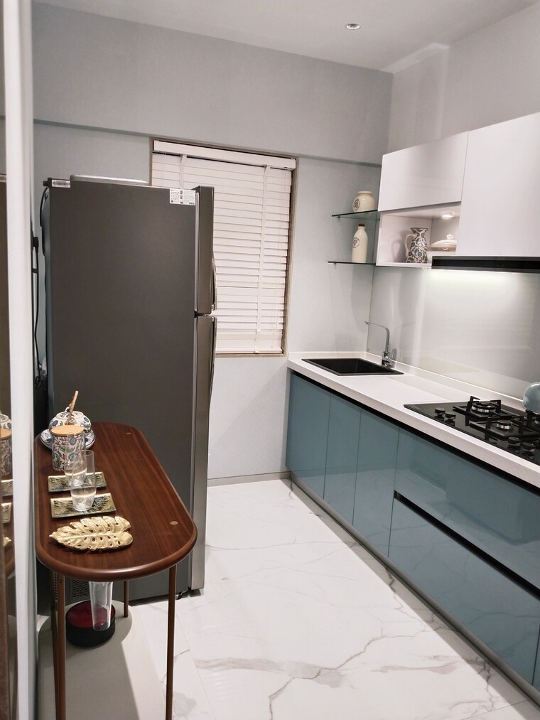 Kitchen, kdc-central-heights 2 Bedroom 494 Sq.Ft. Apartment In Kausa Thane 9344004