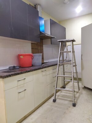 Kitchen in 2 BHK Builder Floor at Kalkaji – for Rent