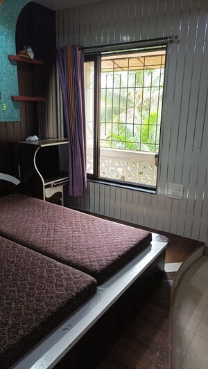 Balcony in 2 BHK Apartment at Swastik Regalia, Waghbil – for Rent