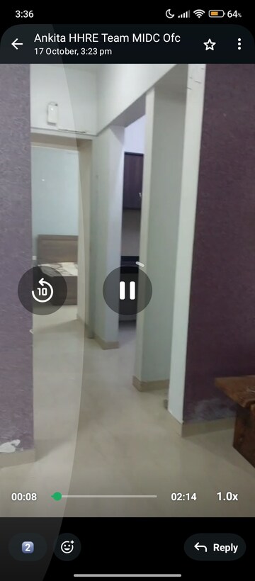 Bathroom in 1 BHK Apartment at Regency Estate, Dombivli East – for Rent