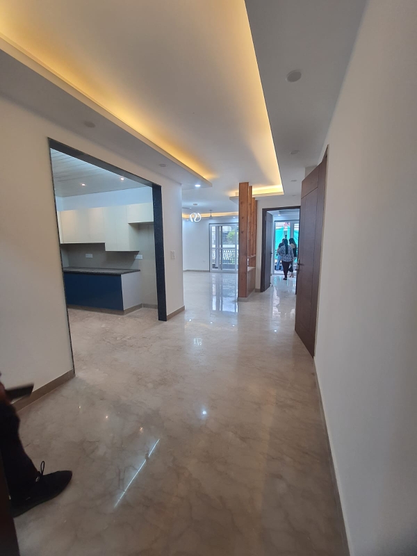 3 BHK + Pooja Room Builder Floor For Rent in Kalkaji New Delhi 