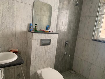 Bathroom in 2 BHK Apartment at Kolte Patil Life Republic, Hinjewadi – for Rent
