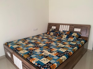 Bedroom in 2 BHK Apartment at Kolte Patil Life Republic, Hinjewadi – for Rent
