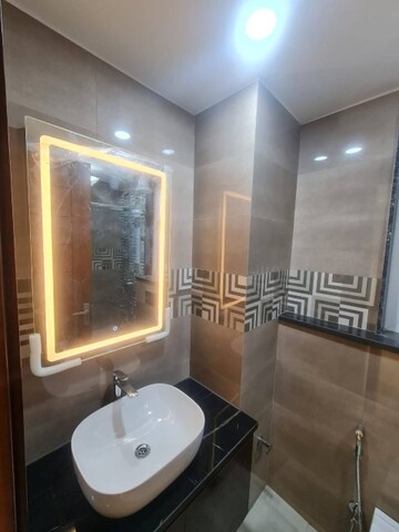 Attached Bathroom in 3 BHK Builder Floor at Chittaranjan Park – for Rent
