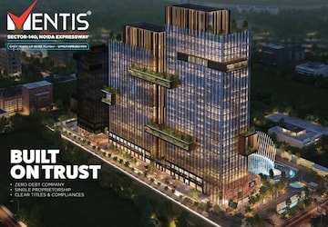 Office Space – Exterior View View at GYGY Mentis, Sector 140 Noida - for Sale