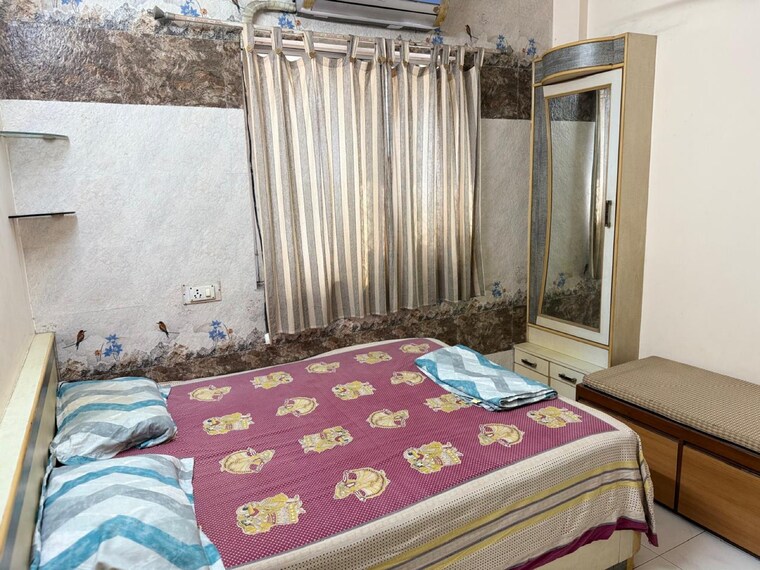 Bedroom, swastik-park-chs 1 Bedroom 410 Sq.Ft. Apartment In Brahmand Thane 9344464