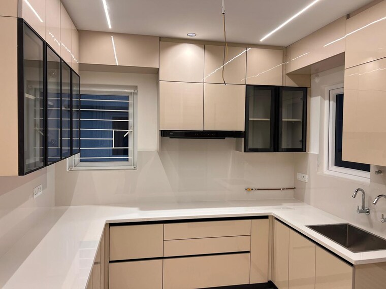 Kitchen, aparna-sarovar-zicon 3 Bedroom 1740 Sq.Ft. Apartment In Nallagandla Hyderabad 9344454