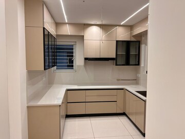 Kitchen in 3 BHK Apartment at Aparna Sarovar Zicon, Nallagandla – for Rent