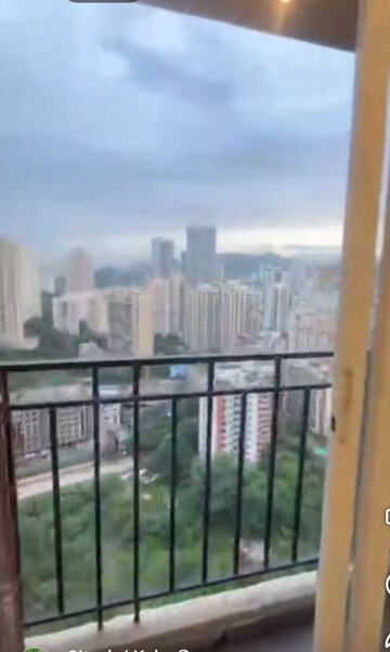 Balcony in 3 BHK Apartment at Vijay Orovia, Ghodbunder Road – for Rent