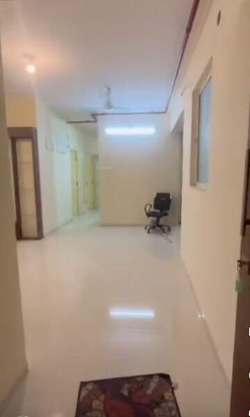 Living Room in 3 BHK Apartment at Vijay Orovia, Ghodbunder Road – for Rent