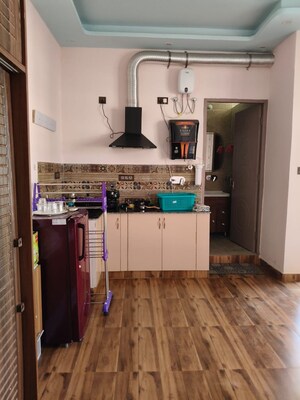 Kitchen in 1 BHK Independent House at Garhi Cantt – for Rent