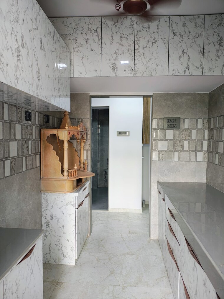 Kitchen, lokhandwala-infrastructure-spring-leaf 1 Bedroom 575 Sq.Ft. Apartment In Kandivali East Mumbai 9344717