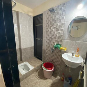 Bathroom in 2 BHK Apartment at Highland Futura, Kailash Nagar – for Rent