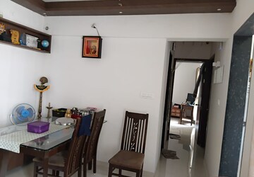 Living Room in 1.5 BHK Apartment at Runwal Eirene, Balkum Pada – for Sale