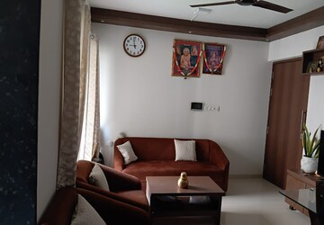 Living Room in 1.5 BHK Apartment at Runwal Eirene, Balkum Pada – for Sale