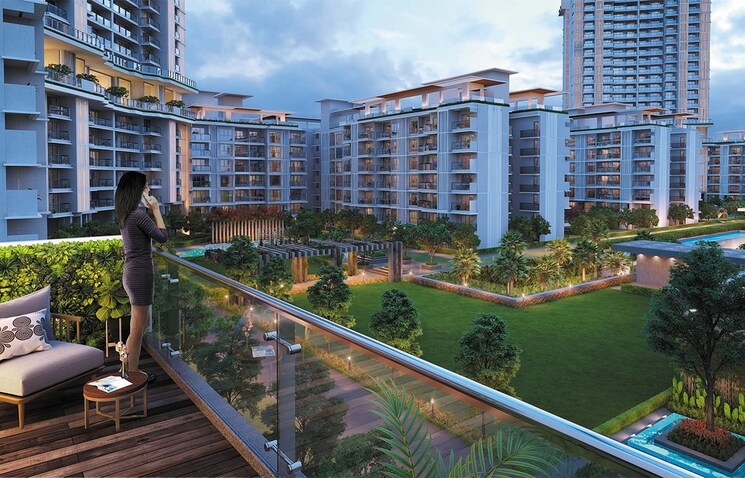 Exterior View, godrej-palm-retreat 3.5 Bedroom 2240 Sq.Ft. Apartment In Sector 150 Noida 9344931