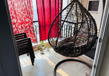 Balcony in 1.5 BHK Apartment at Gaur City 2 - 14th Avenue, Sector 16c Greater Noida – for Rent