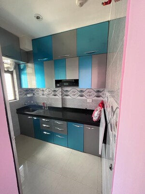 Kitchen in 1 BHK Apartment at Adarsh Nagar CHS Worli, Worli – for Rent