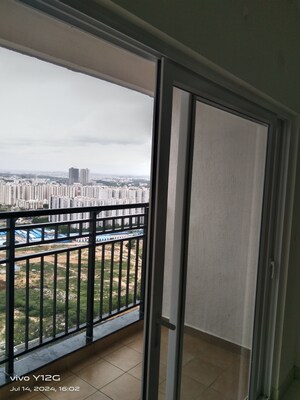 Balcony in 2.5 BHK Apartment at Prestige Tranquil, Kokapet – for Rent
