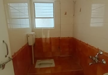 Bathroom in 2 BHK Apartment at Siddhivinayak Shubhashree Residential, Akurdi – for Rent