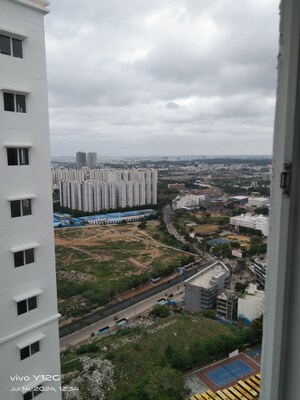 Balcony in 2.5 BHK Apartment at Prestige Tranquil, Kokapet – for Rent